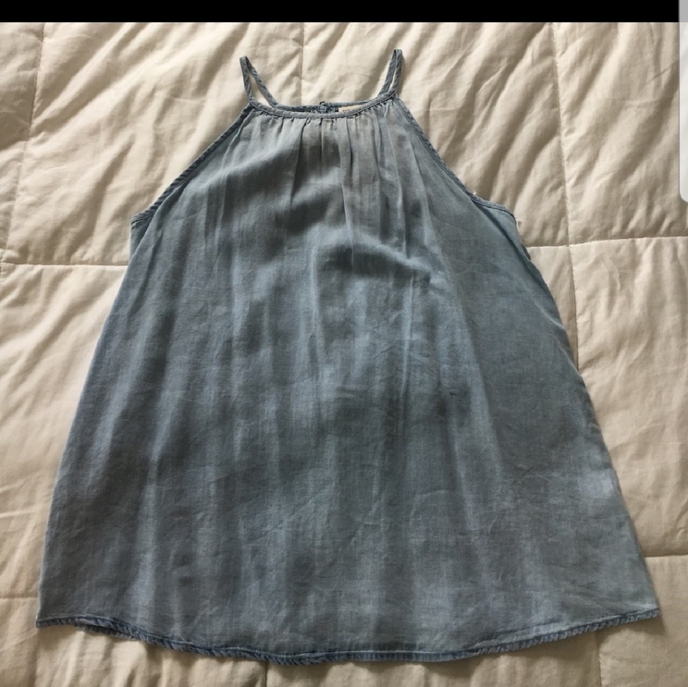 NWOT Mossimo Light Was Denim Camisole